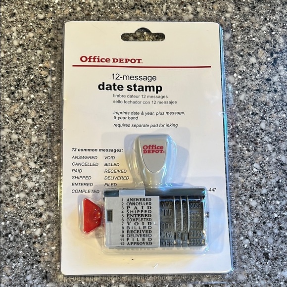 office depot Other - Date Stamp